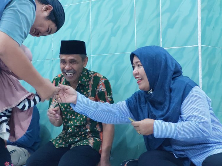 Kembali Berbagi..! KMB Yapen Kunjungi Panti Asuhan bersama Kapolres Yapen 
