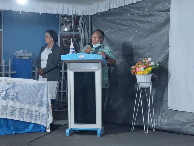 Wakil Bupati Frans Sanadi Hadiri Ibadah Deklarasi Paskah, ini Dua Pesan Pentingnya...