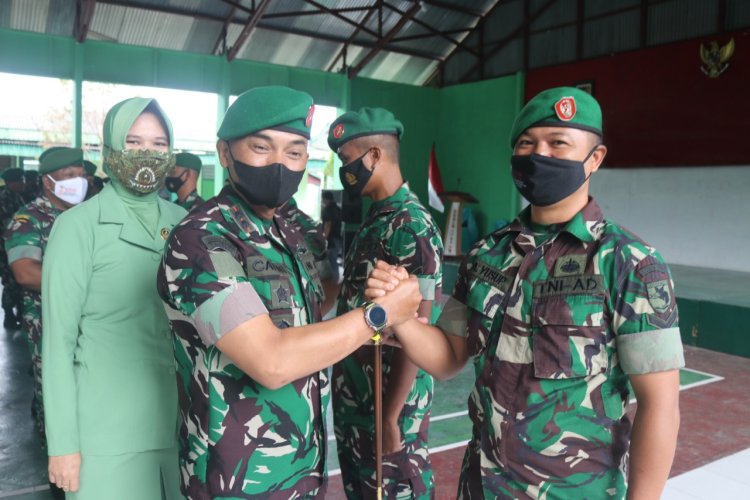 Lepas Personel Pindah Satuan, Ini Pesan Dandim 1709/Yawa