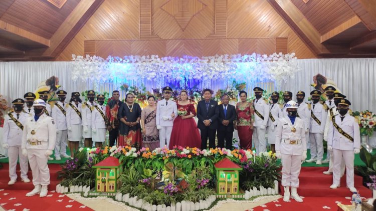 Bupati Tonny Tesar Jadi IRUP Prosesi Purna Praja Dharma Astha Brata, Pernikahan Putra Wakil Bupati Frans Sanadi 
