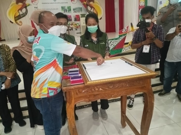 Kehadiran Indonesia Mengajar membawa perubahan, ini sebagai Motivasi dan Inspirasi bagi Lulusan Sarjana di Kepulauan Yapen