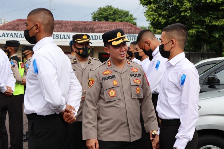 Selama 30 Hari, 23 Siswa Diktukba Polri SPN Polda Jateng Latihan Kerja di Polres Banjarnegara