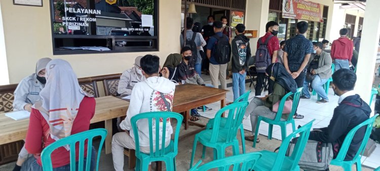 KRYD: Polres Banjarnegara Gelar Layanan Vaksin Bagi Pengguna Jalan