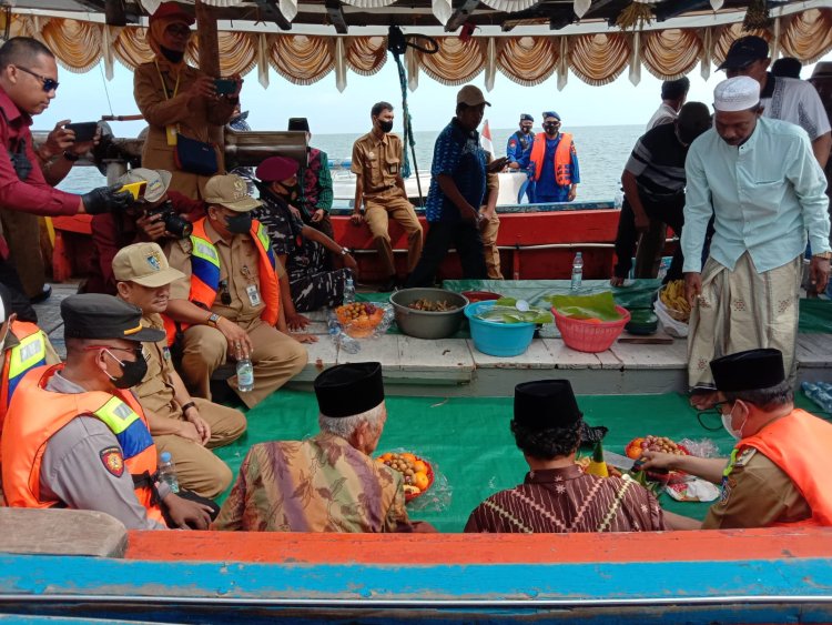 Beri Rasa Aman Dan Nyaman, Polres Demak Tingkatkan Pengamanan Tradisi Syawalan