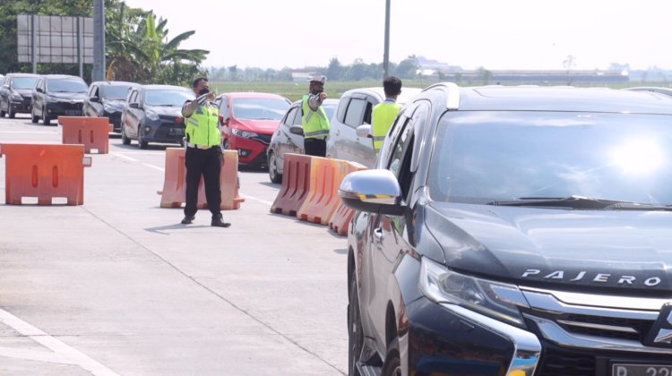 Arus Balik, Polres Pemalang Imbau Pemudik Lelah untuk Keluar Tol dan Beristirahat di GCC