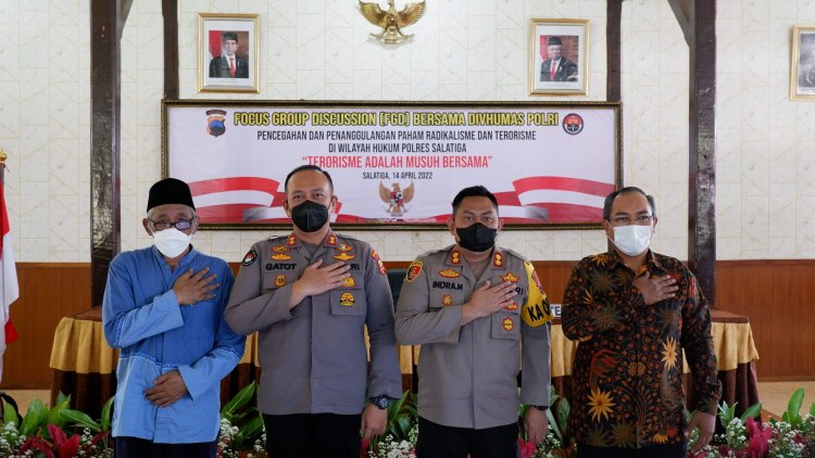FGD Bersama Div Humas Polri, Gandeng Mantan Napiter Dalam Pencegahan Dan Penanggulangan Paham Radikalisme Dan Intoleransi