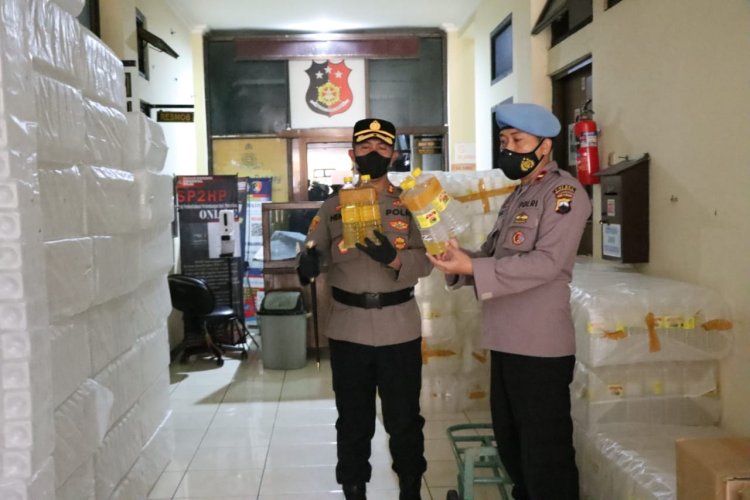 Jual Minyak Goreng Curah Dikemas Premium, FS Ditangkap Ditreskrimsus Polda Jateng