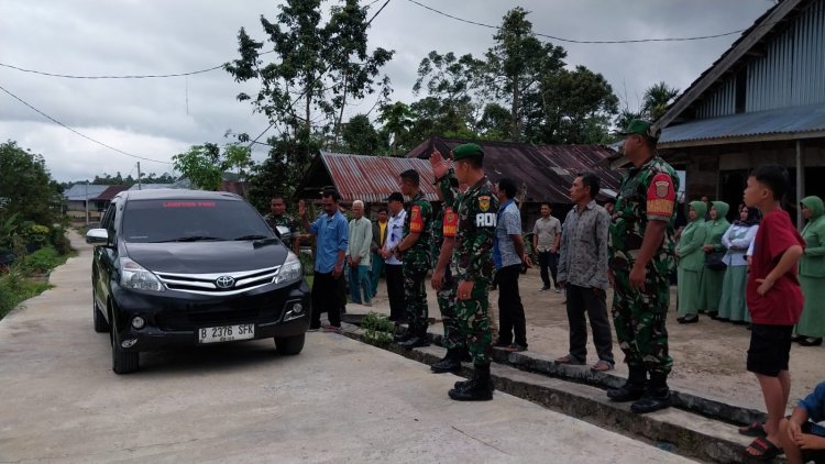 Komandan Kodim 0422/LB Lepas Pemberangkatan Sdr. Karjoni Ke RSPAD.