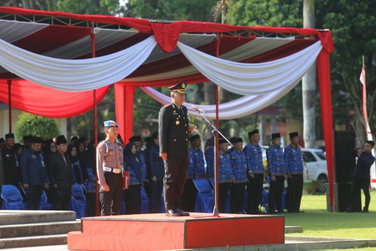 Kapolres Lampung Barat menjelaskan sejarah berdirinya Provinsi Lampung,