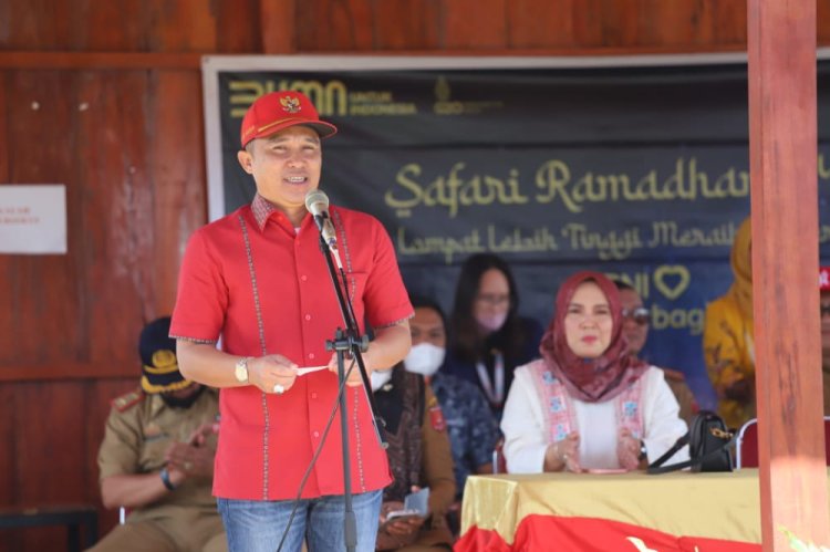 Safari Ramadhan 1443 HijriyahTema "lompat lebih tinggi meraih keberkahan" BNI Berbagi