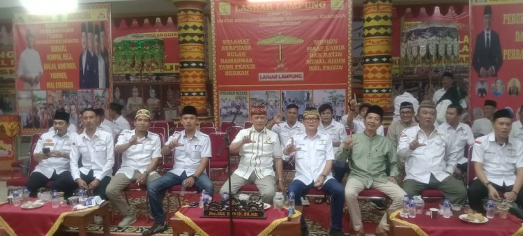 DPP Laskar Lampung Gelar Acara Buka Puasa Bersama Anak Panti Asuhan Dan Pengurus