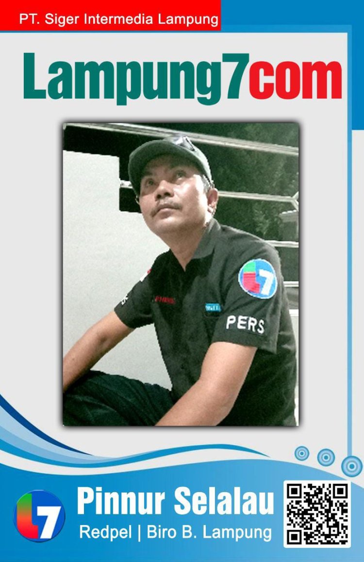 Redpel Lampung7com, Prihatin Masih Banyak Pejabat Pemerintah Belum Paham Dengan UU Tentang Pers