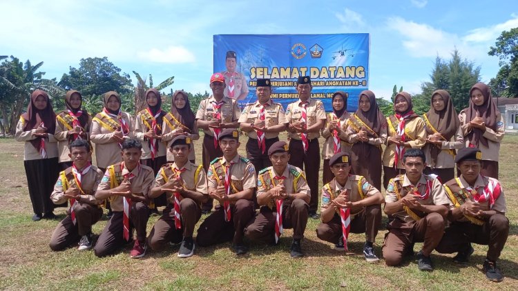 Danlanal Morotai Lantik 45 Anggota Saka Bahari