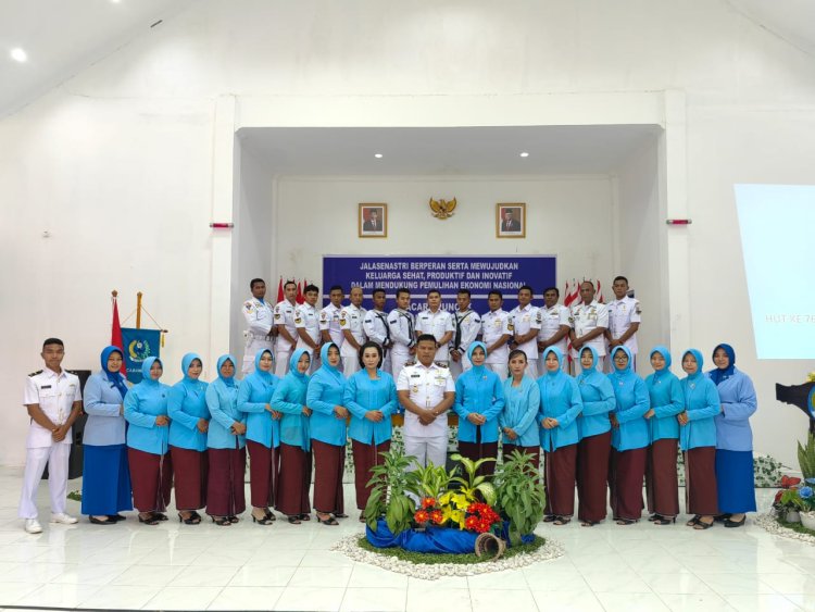 Lanal Morotai Rayakan Puncak Acara HUT Jalasenastri ke-76