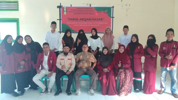 Gelar DAD FKIP UNIPAS :KETUM Cabang IMM Morotai Harap Kader Terapkan Jiwa Humanis dikalangan Sosial