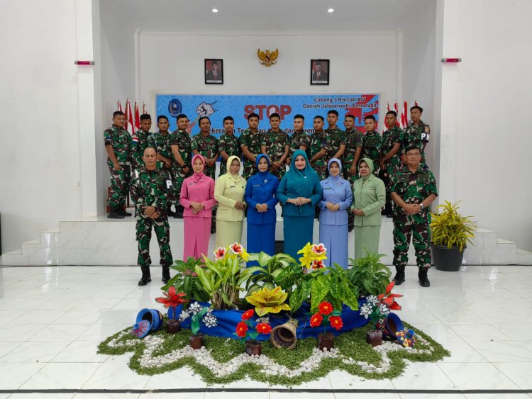 Sambut HUT Jalasenastri Lanal Morotai Adakan Sosialisasi Kolaborasi