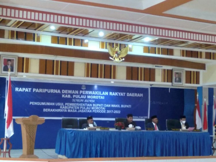 Ketua DPRD Sebut 22 Mei 2022 Akhir Masa Jabatan Bupati dan Wabup Morotai