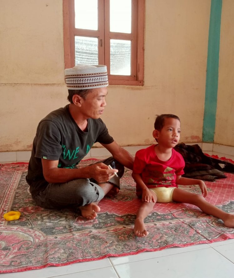 Adik Fauji Mengalami Penggeseran Tulang Ekor, Luput Dari Perhatian Pemerintah