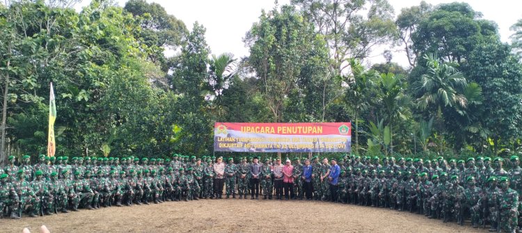 Wakil Ketua 1 DPR Yudi Purna Nugraha,SH menghadiri Kegiatan Penutupan Latihan YUDDHAWASTU PRAMUKA Dan Tradisi Pembaretan DIKJUKTAIF ABIT DIKMATA TNI AD