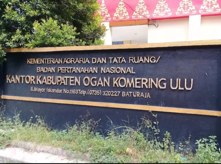 Di duga BPN OKU lakukan konspirasi jahat dengan KUD Minanga Ogan