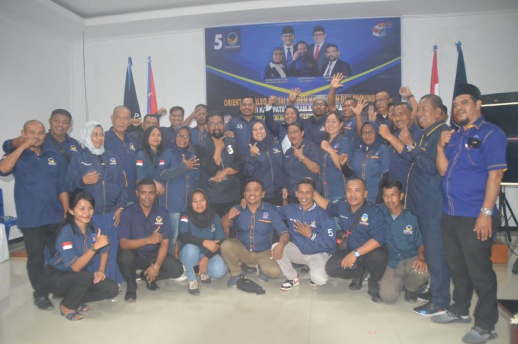 Nasdem SBB Bidik Kursi Ketua DPRD,SBB 5 Kursi harus di Tangan