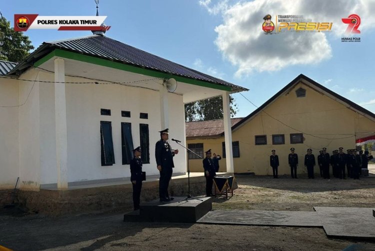 Kapolres Kolaka Timur Jadi Irup Peringatan Hari Kesaktian Pancasila