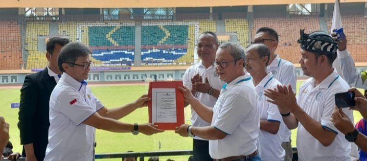 Asprov Jabar Lantik Pengurus Askab PSSI Kabupaten Bekasi Periode 2023-2027