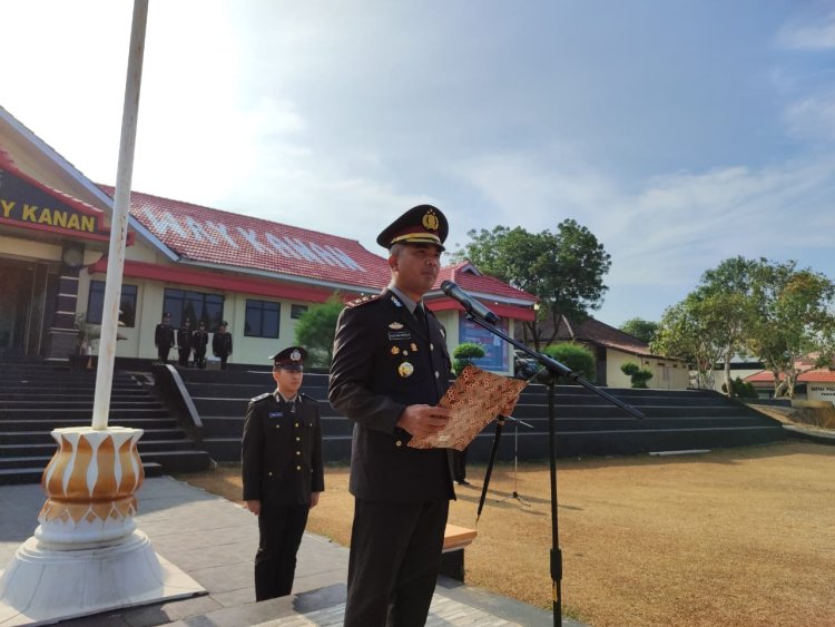 Polres Way Kanan Gelar Peringatan Hari Kesaktian Pancasila 2023