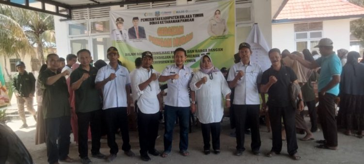 Tekan Inflasi Daerah, Pasar Murah Pemda Koltim Diserbu Warga Aere