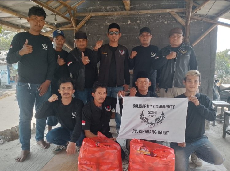 Kegiatan Jumat Berkah Pembagian Nasi Box Oleh 2 PC Ormas 234 SC Kabupaten Bekasi