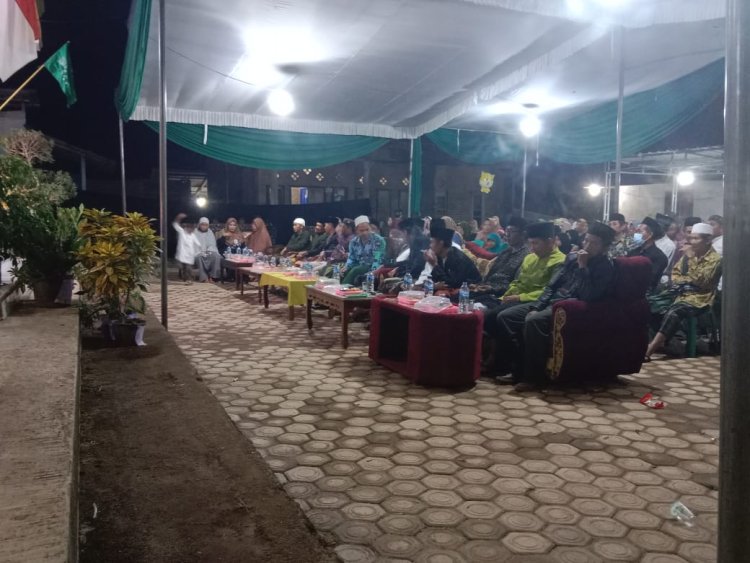 Warga Antusias Ikuti Peringatan Maulid Nabi Muhammad yang Digelar Masjid Darul UUlum Dusun 3A, 3B Karawang Cimarias