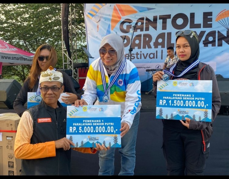 DISBUDPAT GELAR FESTIVAL GANTOLE PARALAYANG TAHUN 2023 DI PUNCAK