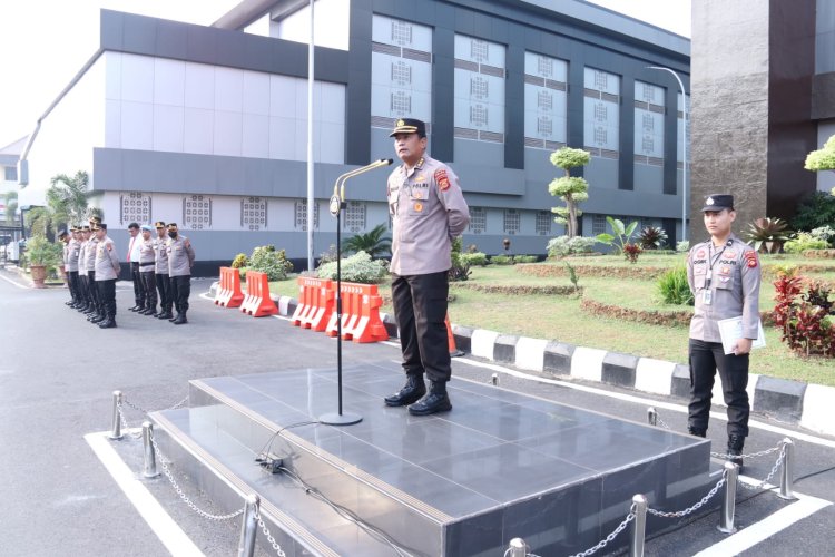 Himbauan dari Karo SDM Kombes Pol. Sudrajad Hariwibowo SIK MSI Polda Sumsel