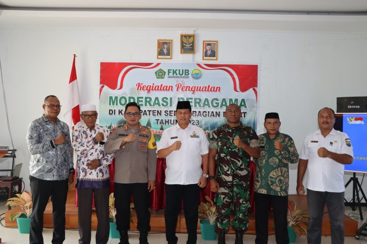 Kapolres Seram Bagian Barat Hadiri Kegiatan Penguatan Moderasi Beragama di Kabupaten SBB