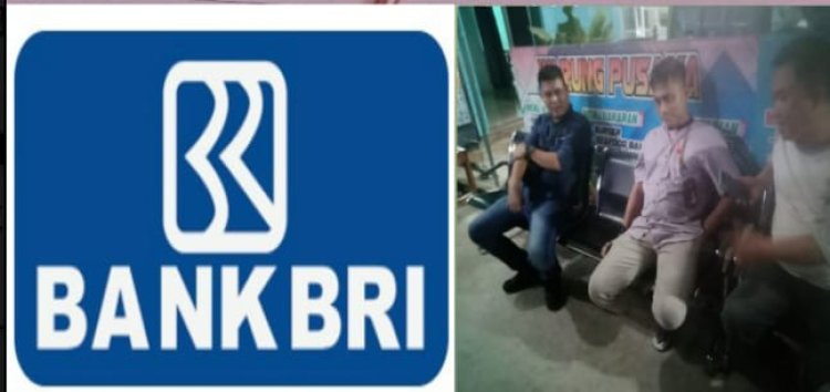 Peringati Sumpah Pemuda, Kibarkan Bendera Merah Putih Dalam Kondisi Robek dan kusam Pimpinan Bank BRI cabang kampung Bogatama Terkesan Meremehkan Lambang Negara ini faktanya !!!