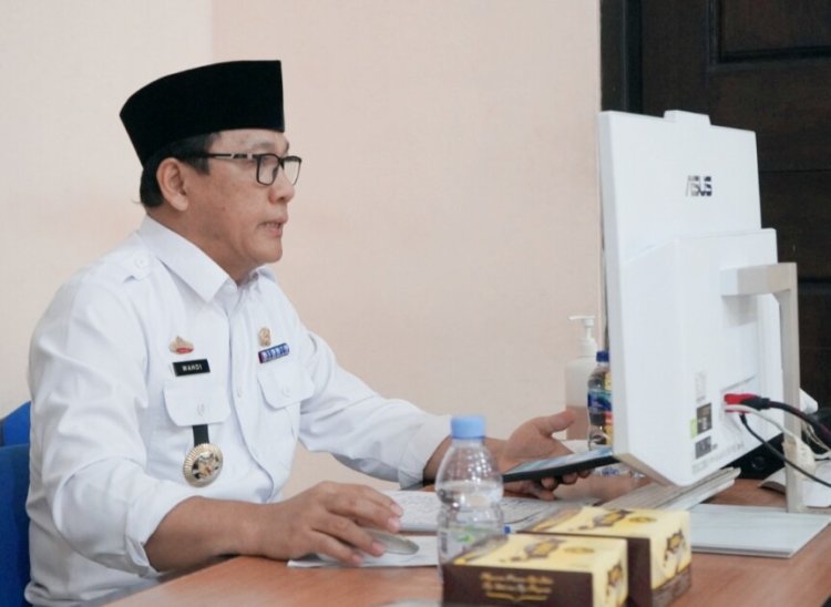 WALIKOTA METRO SINGGUNG JAMA-PAI PADA WORKSHOP PENDAMPINGAN PERCEPATAN KABUPATEN/KOTA SEHAT