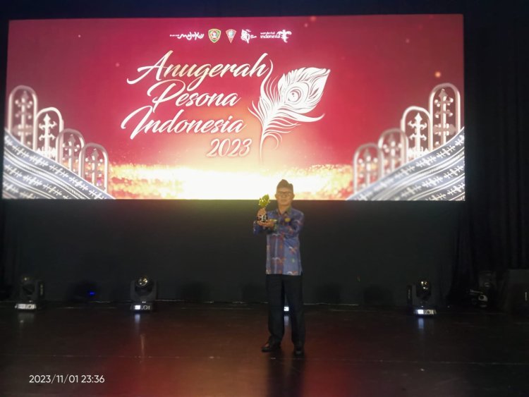 Air Terjun "Talisewu" Ueesi Koltim Raih Juara Tiga Kategori Surga Tersembunyi di API 2023
