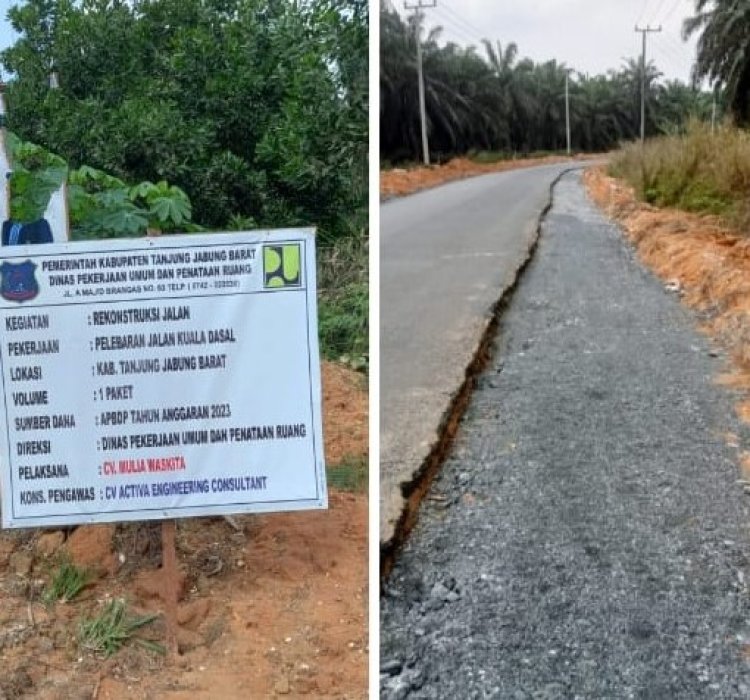 Kabid Binamarga Dinas Pekerjaan Umum Dan Penataan Ruang Tolak Perlihatkan Gambar Pekerjaan