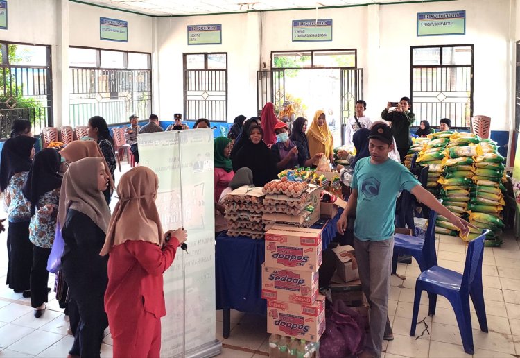 Kendalikan Inflasi Daerah, Gerakan Pangan Murah Hadir di Kecamatan Dangia Kolaka Timur