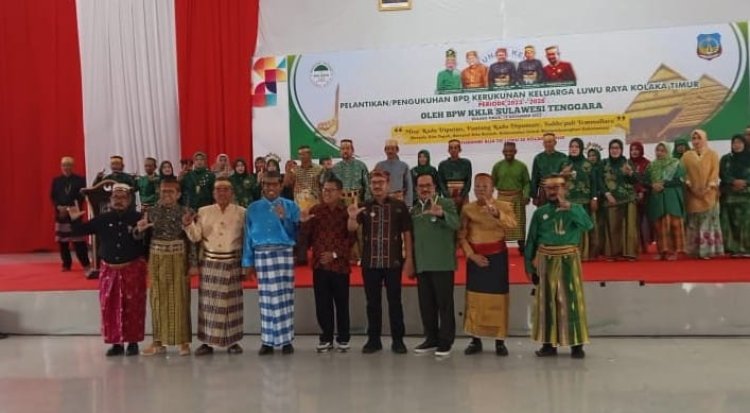 Hadiri Pengukuhan Pengurus KKLR Kolaka Timur, Azis Harap Dapat Bersinergi Dengan Pemerintah