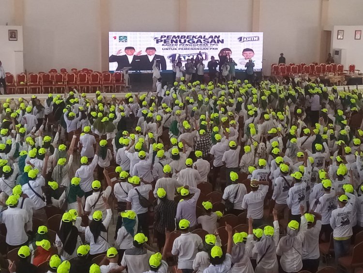 PARTAI PKB GELAR PEMBEKALAN PENUGASAN KADER PENGGERAK TPS UNTUK PEMENANGAN PKB