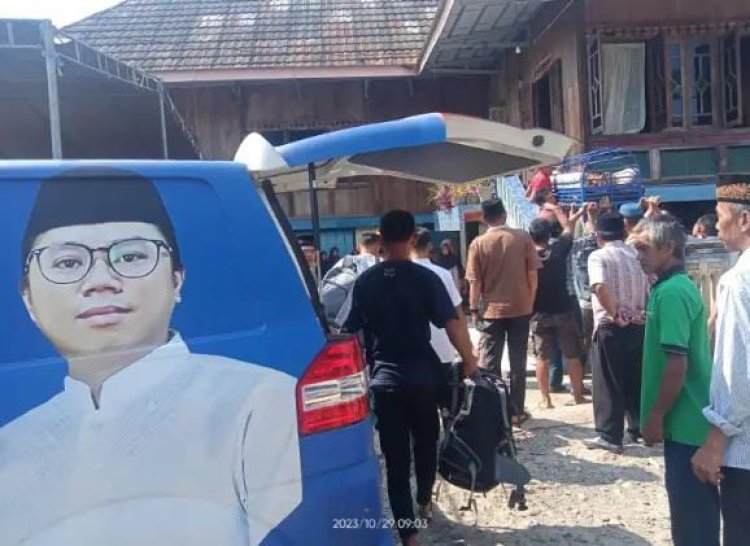 Desa Pius Kecamatan Kisam ilir jenazah Di Antar Ambulan YPN