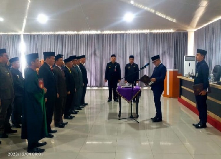 Bupati Way Kanan Rotasi 4 Pejabat eselon Dua Dan 6 Jabatan Masih Kosong Akan Dilakukan Selter