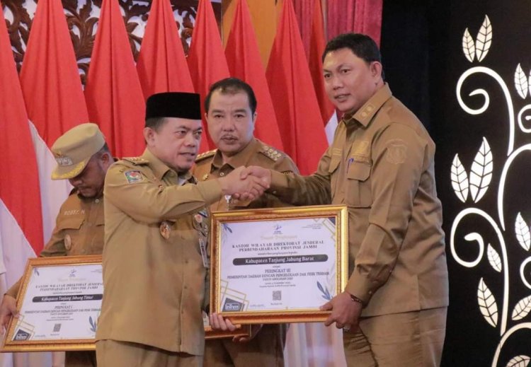 Pemkab Tanjabbar Raih Peringkat 3 Pengelolaan DAK Fisik Terbaik Tahun Anggaran 2023