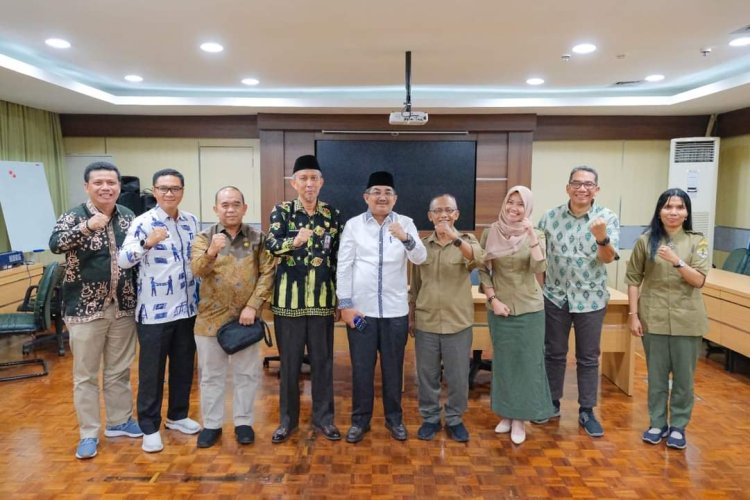 Bupati Tanjabbar Audiensi dengan Dirjen DAS dan Rehabilitasi Hutan