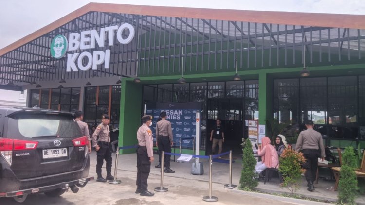 Beberapa Lokasi Kampanye di Provinsi Lampung Dijaga Polisi
