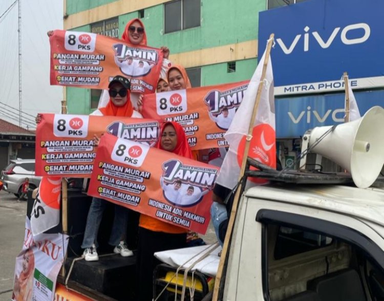 Pemilih Milenial Histeris Bertemu Teti Lestari, Caleg PKS Terpopuler di Kabupaten Bekasi