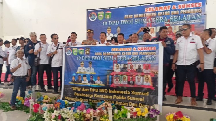 IWO Indonesia Sumsel Siap Mendukung Pemilu 2024 Aman Dan Damai