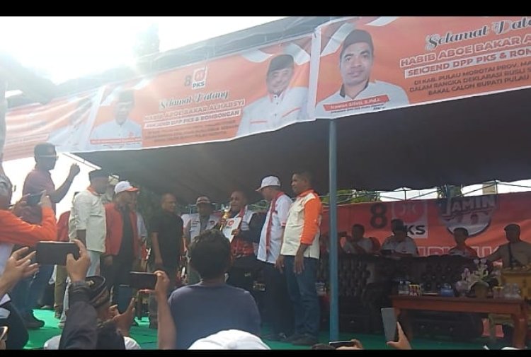 PKS Deklarasi Rusli Sibua Maju Bupati Morotai