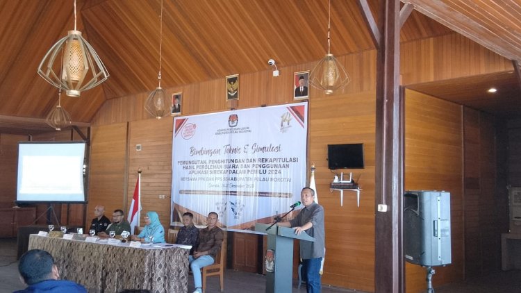 KPU Malut Resmi Membuka Bimtek PPK dan PPS Morotai